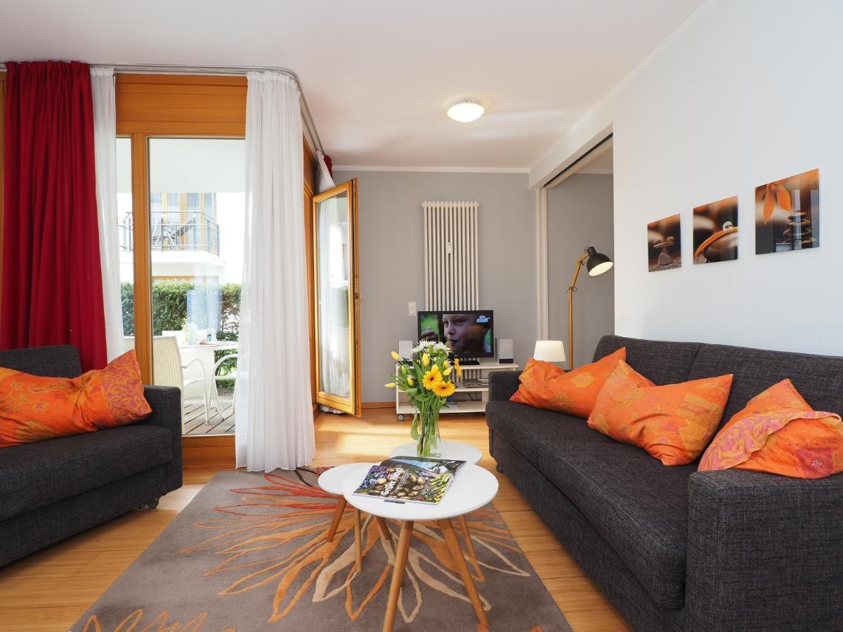 Kaiservillen Heringsdorf - Ferienwohnung Mit 1 Schlafzimmer Und Terrasse D201 외부 사진